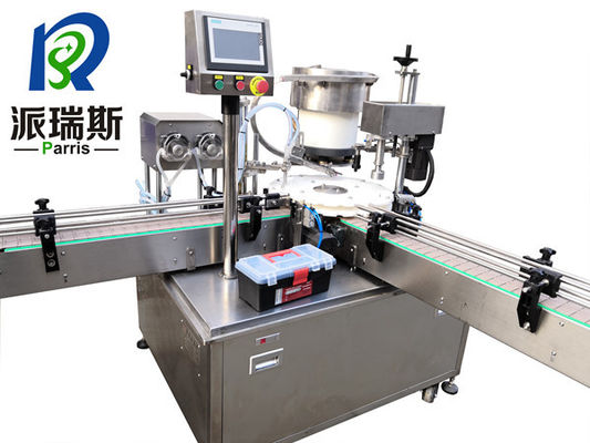 1 To 100ml Automatic Filling And Capping Machine 20 To 35BPM Essential Oil