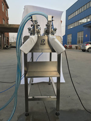 Two Heads 100 To 1000ml Cosmetic Liquid Filling Machine