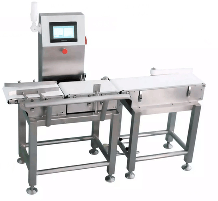 High Accuracy Automatic Weight Checking Machine With Belt Stainless Steel 304 Air Blast