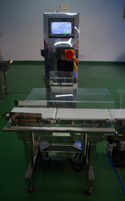 Conveyor Belt Weight Checker Machines With Pusher Rejector Automatic Scale