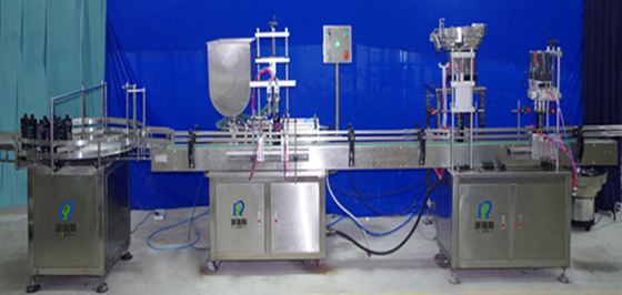 AC220V Automated Bottle Filler Machine With High Accuracy For Liquid