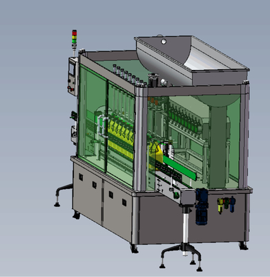 AC220V Automated Bottle Filling Machine With High Accuracy For Shampoo